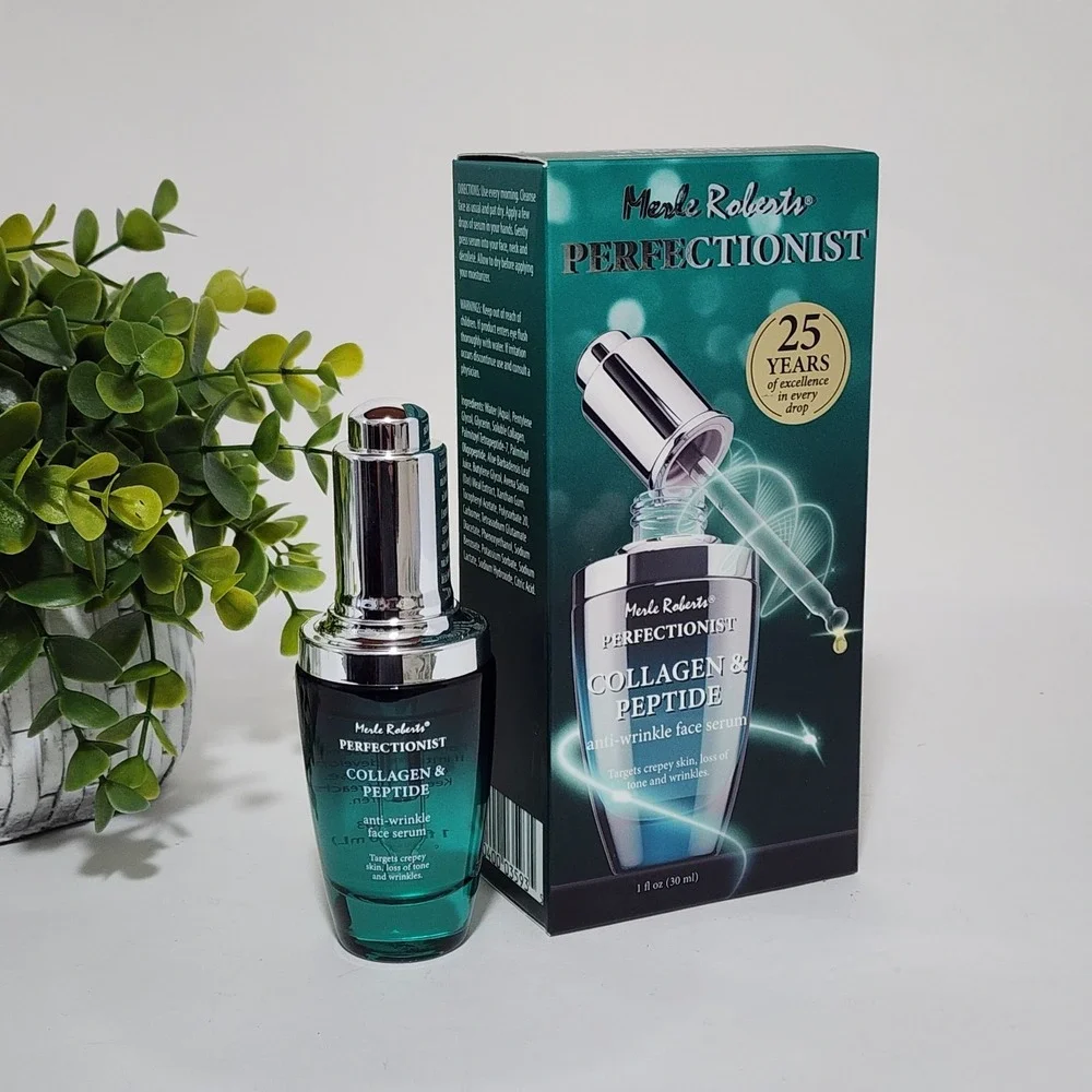 Merle Roberts Perfectionist Collagen & Peptide Anti-wrinkle Face Serum 1 fl oz